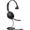 Image de Auriculaires Jabra Evolve2 40 SE filaires USB-C avec réduction passive du bruit mono noir