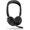 Image de Casque Jabra Evolve2 65 Flex sans fil Bluetooth avec réduction de bruit, micro boom, pliable, noir