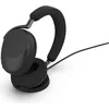Image de Casque Jabra Evolve3 85 sans fil Bluetooth avec Réduction de Bruit, Micro IA, charge sans fil, noir