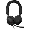 Image de Auriculares Jabra Evolve2 40 SE con cable USB-A/USB-C para oficina y llamadas estéreo negros