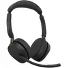Image de Casque Jabra Evolve3 65 sans fil Bluetooth avec réduction adaptative du bruit, micro, USB-C, noir