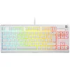Image de Clavier SteelSeries Apex 3 TKL membrane blanc ISO FR AZERTY repose-poignets magnétique