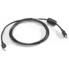Image de Câble USB A à B Zebra 2,25 m Noir