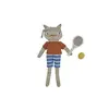 Image de Peluche Mini en coton bébé OYOY Living Design Polly Cat 18x5x32,5 cm