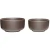 Image de Bols Hubsch Interior Clay (x2) 11x6/15x8 cm
