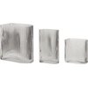 Image de Vases Hubsch Interior Elements (x3) 12x7x13/16x9x18/12x7x20 cm