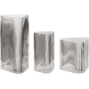 Image de Vases triangulaire Hubsch Interior Elements (x3) 10x10x11/10x10x20/15x14x28 cm