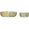 Image de Bols Hubsch Interior Confetti (x2) 15x7/26x8 cm