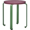 Image de Tabouret à roulette Hubsch Interior Smile 46x46,5 cm
