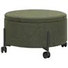 Image de Pouf de rangement large Hubsch Interior Contain 66x37 cm