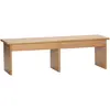 Image de Table basse et porte-plantes Hubsch Interior Doppio 99x30x30 cm