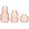 Image de Vase Hubsch Interior Fuyu (x3) ø 11x20 cm / ø 10x15 cm / ø 11x10 cm