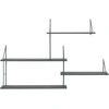 Image de étagères murale avec cadre House Nordic Harlem (x4) 99x17,5x62 cm