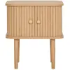 Image de Table de chevet 2 portes House Nordic Nikko 45x40x50,5 cm
