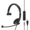 Image de Sennheiser Epos SC 45 Casque monaural USB noir