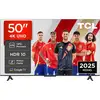 Image de TV TCL LED 50V6C 50" 4K Ultra HD 60Hz Smart TV Google TV Dolby Vision HDR10+ Metallic
