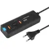 Image de Esperanza EZC109 Chargeur 60W Charge Rapide 3.0 2xUSB-C + 2xUSB-A Noir