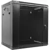 Image de Bastidor Lanberg WF01-6412-10B Noir 12U Charge max 60kg Verrouillage du clavier