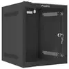 Image de Bastidor de pared Lanberg WF10-2306-10B 6U 10" cristal templado noir