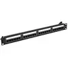 Image de Lanberg PPUA-1024-B Patch Panel Cat6a U/UTP Noir ABS Métal 1U