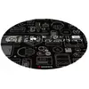 Image de Tapis de chaise rond Genesis Tellur 300 Gear 100 cm