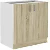 Image de Armoire d'appoint 2 portes en mélamine BigBuy Home TU