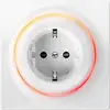 Image de Prise intelligente Fibaro Walli Type F Zigbee Z-Wave Statistiques de consommation
