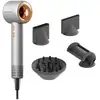 Image de Sèche-cheveux Ionique Professionnel Beautifly IonBoost 1600W 3 Températures 3 Vitesses avec Accessoires Gris