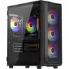Image de Boîtier PC Krux Orona Midi Tower Mesh ARGB Panneau Verre
