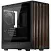Image de Boîtier PC Krux Helio microATX Noir/Bois Verre Trempé