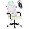Image de Chaise gaming Huzaro FORCE 4.4 RGB ergonomique 130 kg dossier réglable