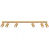 Image de Plafonnier Sollux Lighting Karbon 6L 117x6,5x16,5 cm