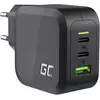 Image de Chargeur Green Cell CHARGC08 65W USB-C Power Delivery Quick Charge 3.0 Noir