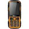 Image de Téléphone robuste Maxcom noir et jaune, écran de 2,8 pouces, 2G, Bluetooth, appareil photo 2 Mpx, lampe torche, batterie 1 400 mAh
