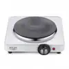 Image de Cuisinière Électrique 1 Brûleur 1500W Blanche Adler
