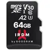 Image de GoodRam IRDM MicroSDXC 64 Go UHS-I U3 A2
