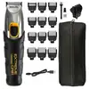 Image de Tondeuse Barbe Visage Wahl Extreme Grip Sans Fil 240min Sec 13 Sabots Charge Rapide