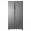 Image de Haier SBS 90 Serie 3 HSR3918ENPG frigo américain Autoportante 528 L E Argent