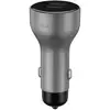 Image de Chargeur de voiture Huawei Super Charge Dual MicroUSB 5A Gris