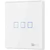 Image de Interrupteur Intelligent Sonoff T2EU3C-RF RF 433 MHz 3 Canaux Compatible Alexa Google