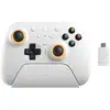 Image de Manette sans fil Bluetooth 8BitDo Ultimate 2 blanche pour Switch 2 et PC avec vibration