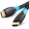 Image de Câble HDMI Vention AACBF 1 m 4K UHD 60 Hz HDR plaqué or noir