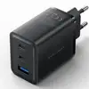 Image de Chargeur mural Vention FERB0-EU 65W GaN 2xUSB-C 1xUSB-A Power Delivery QC