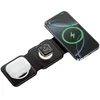 Image de Plateforme de charge sans fil Vention FGG 3 en 1 avec MagSafe et veilleuse LED