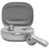 Image de Casque sans fil JBL Live Flex avec suppression adaptative du bruit, argent