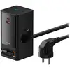 Image de Station de charge rapide 5 en 1 Baseus PowerCombo Tower 65 W Noir