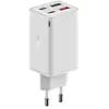 Image de Chargeur mural Baseus GaN6 Pro 65W USB-C/USB-A blanc