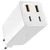 Image de Chargeur Baseus GaN6 Pro 65 W 4 ports USB-C/USB-A Charge rapide Sécurité avancée