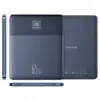 Image de Batterie externe Baseus Blade2 à charge rapide pour ordinateurs portables avec affichage numérique intelligent 12000mAh, 65W Bleu (avec câble de charge rapide Baseus USB Type-C vers Type-C 100W (20V/5A) de 50cm Blanc)