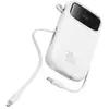 Image de Batterie externe Baseus QPow2 10 000 mAh 30 W Power Delivery 3.0 Quick Charge 3.0 Blanc